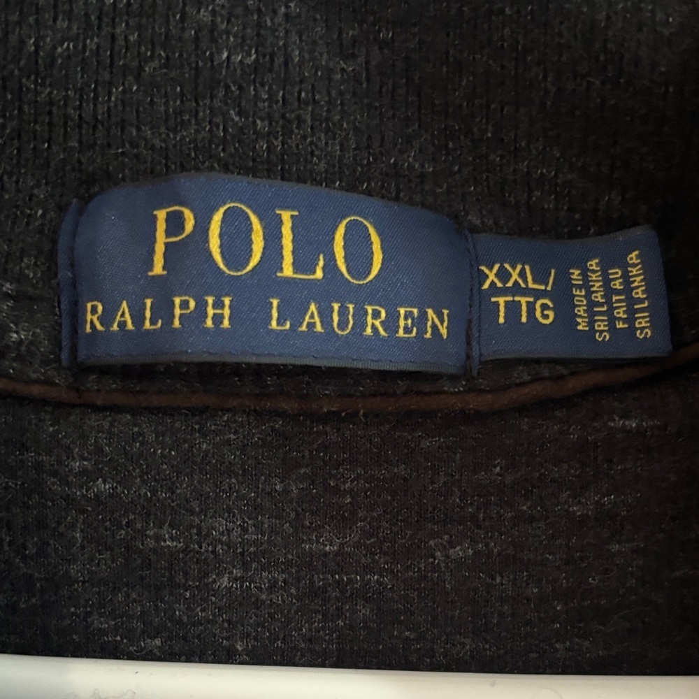 Ralph Lauren Charcoal Knit Sweater - Picture 2 of 3
